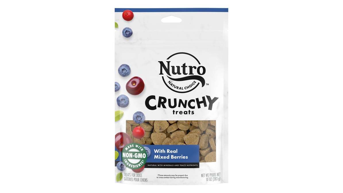 Nutro crunchy clearance dog treats