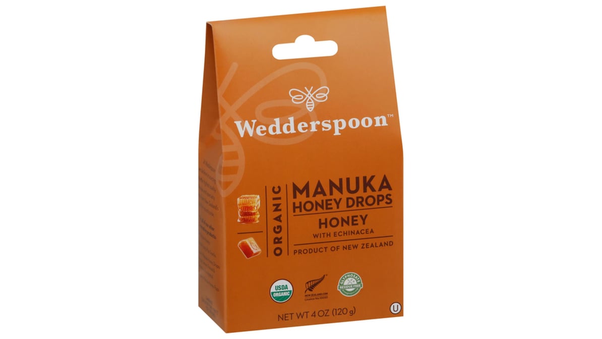 Buy Org Manuka Honey Drops Eucalyptus with same day delivery at