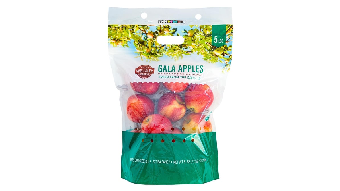 Wellsley Farms Organic Gala Apples, 5 lbs.