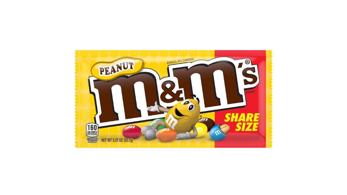 10 Large Bags M&M's Peanut Butter Candy Sharing Size Resealable 10oz 8.4  Lbs for sale online