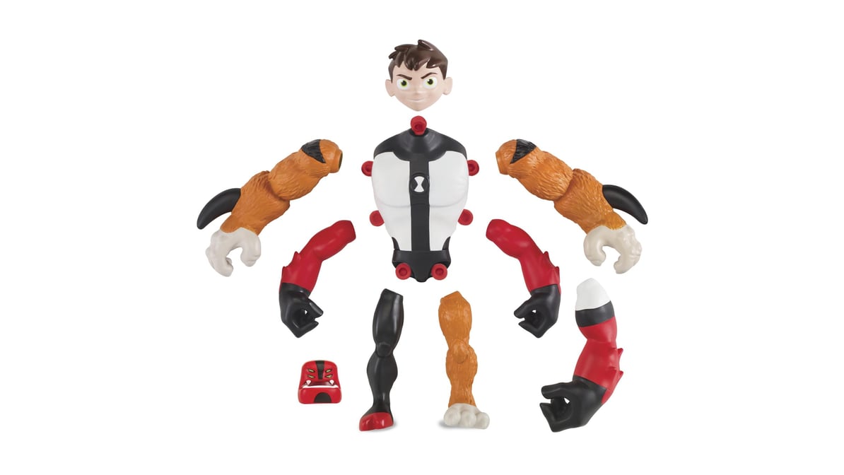 Ben 10 Omni-Glitch Heroes Ben-Four Arms-Rath Action Figure | Delivery Near  Me - Doordash