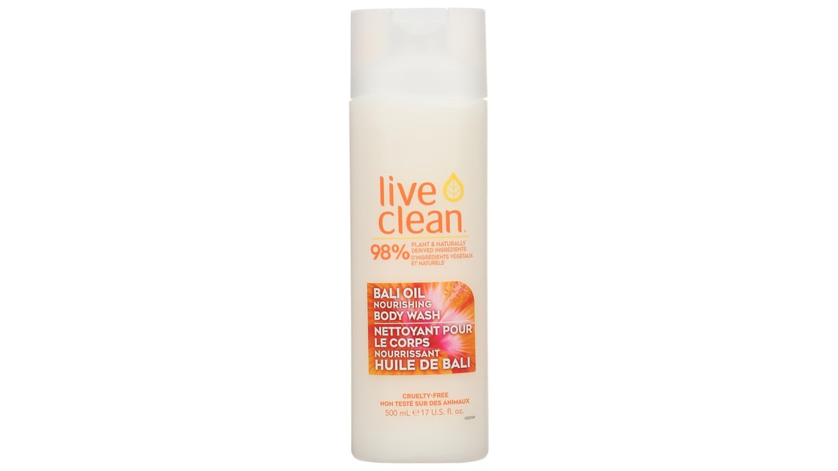 Live Clean Nourishing Body Wash Bali Oil (17 oz) | Delivery Near Me -  Doordash