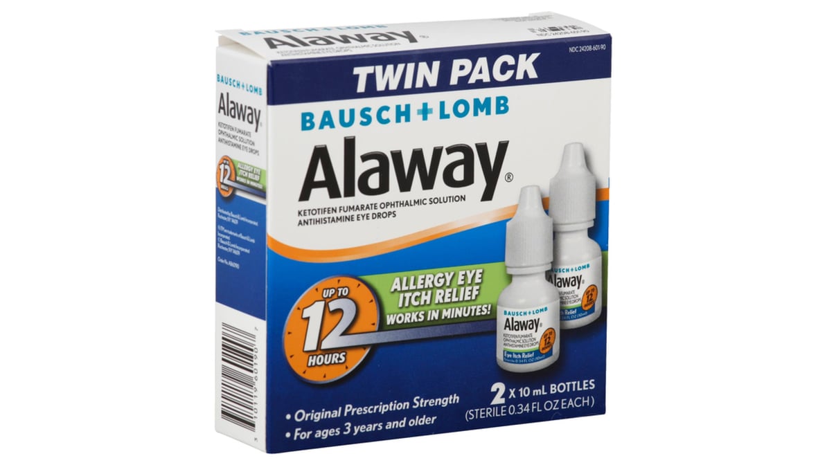 Eye Allergy Relief: Bausch + Lomb Antihistamine Eye Drops