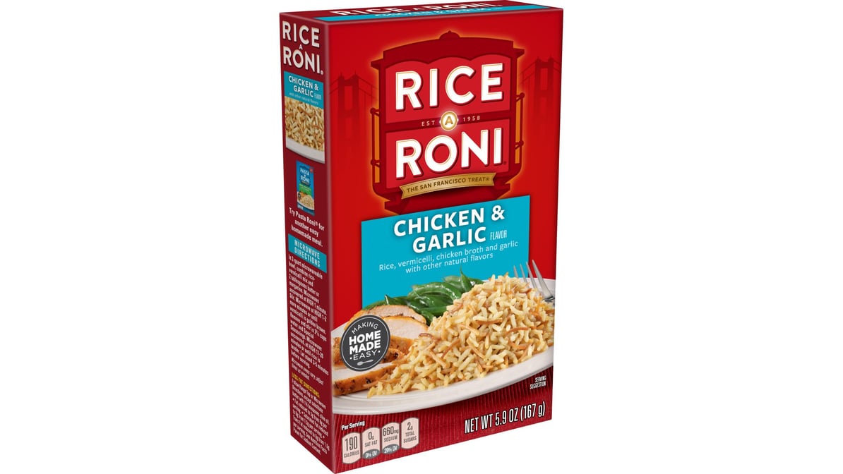 Chicken Flavor Rice Mix, Instant