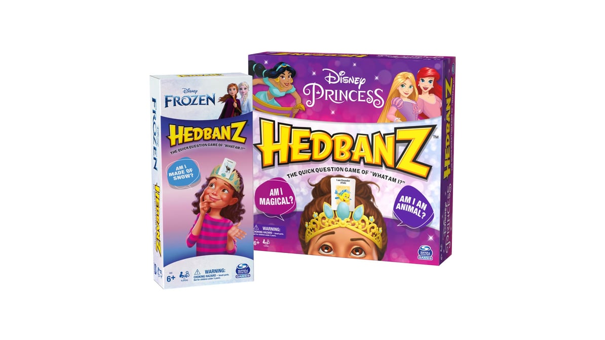 Spin Master Hedbanz Disney Princess Guessing Board Game Holiday Toy List  Age 6 & Up (2 ct) | Delivery Near Me - Doordash