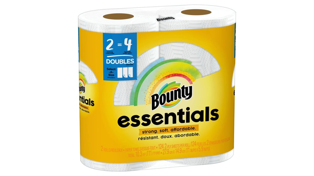 Did you know Bounty Sells The Biggest Roll of Paper Towels?