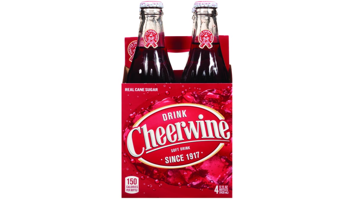 Enjoy Cheerwine with Real Cane Sugar in Glass Bottles - Cheerwine.com