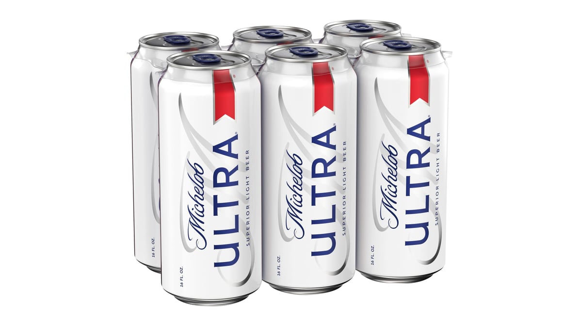 Michelob Ultra Beer 16 oz Cans