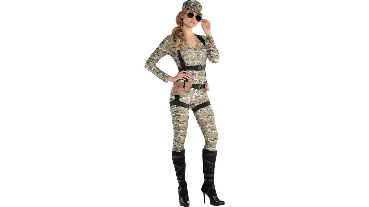 Adult Skyfall Suzie Paratrooper Costume Large | Delivery Near Me - Doordash