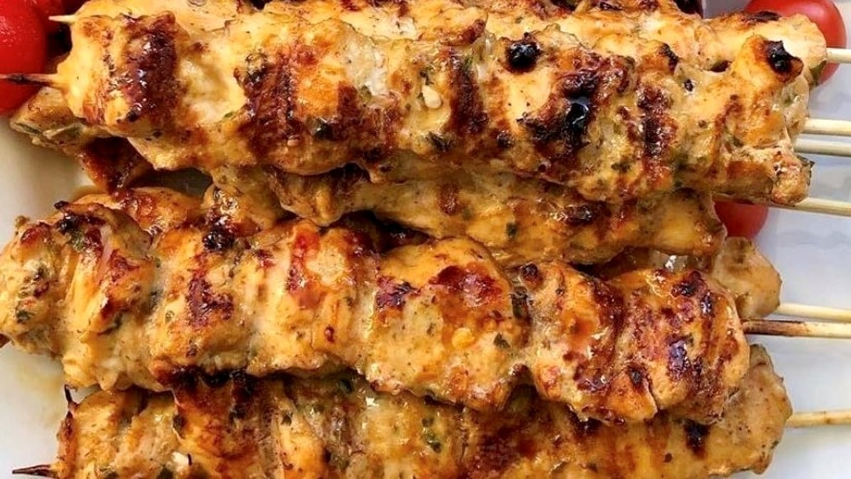 Hand Skewered Chicken – La Braise African Grill