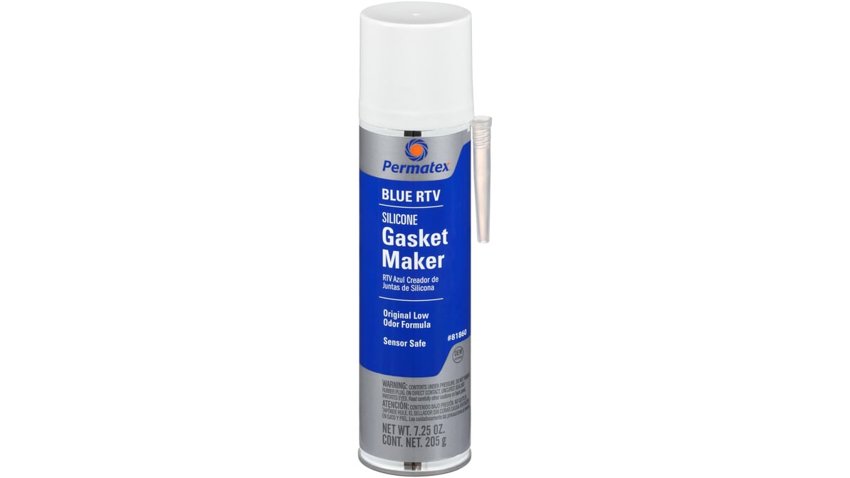 Permatex RTV Silicone Gasket Maker Blue Can (7.25 oz) | Delivery Near Me -  Doordash