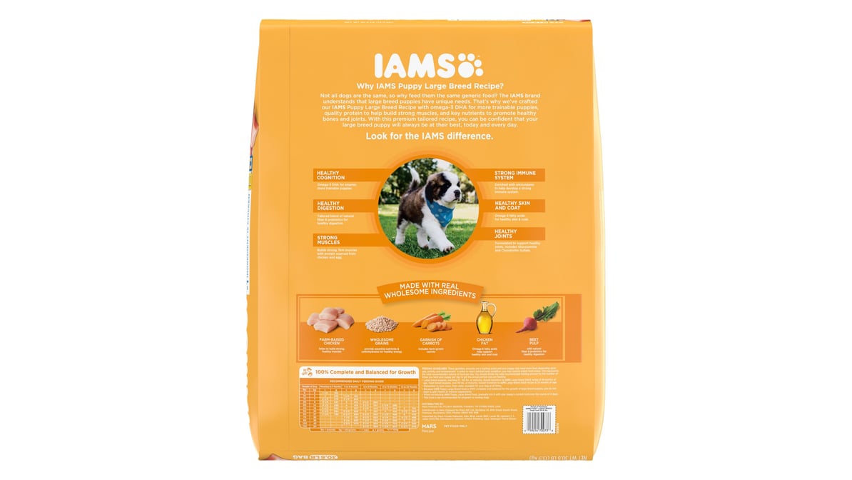 Iams Proactive Health - Smart Puppy Large Breed Dry Dog Food (30.6 lb)