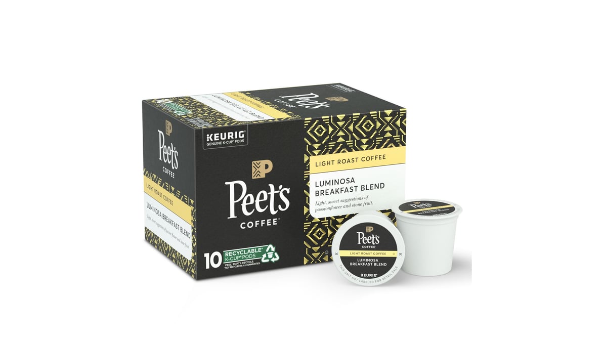 peet's luminosa breakfast blend k cups