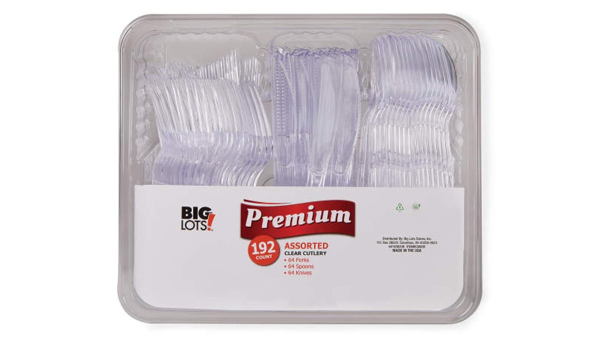 Plastic Knives Clear - 1200 ct.