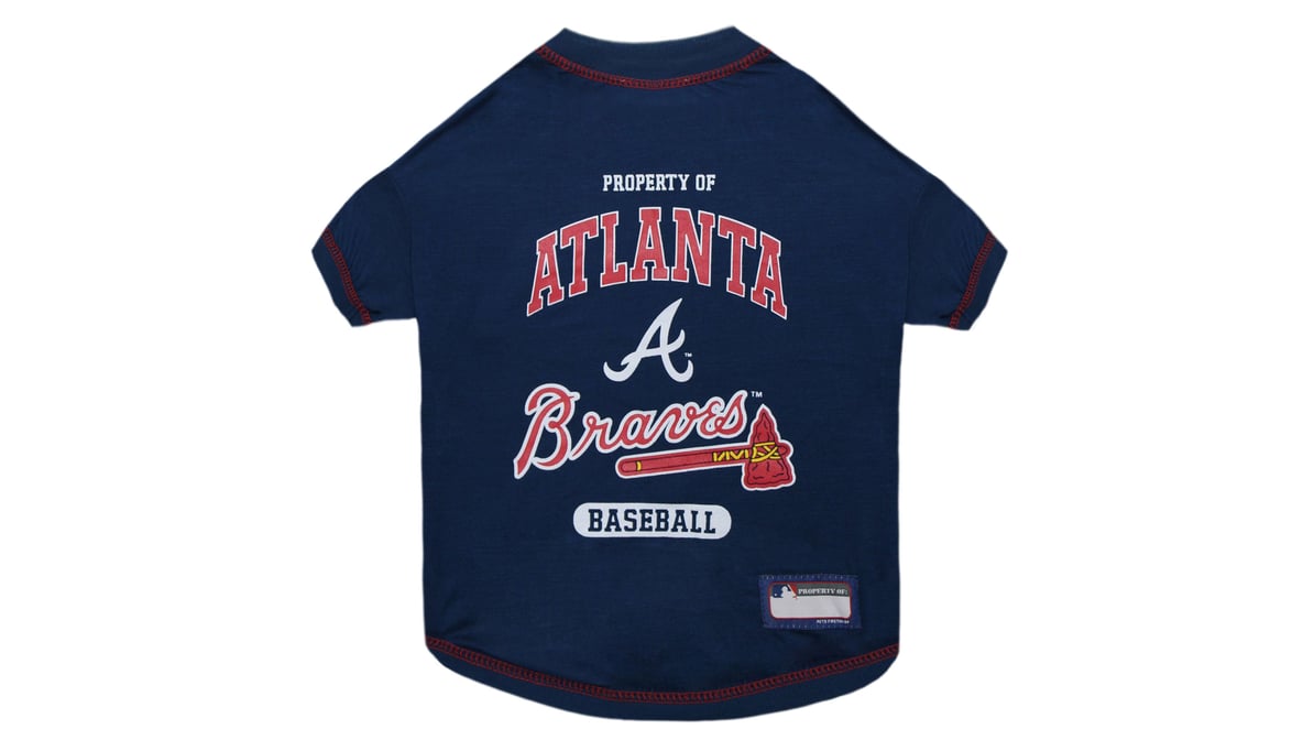 Atlanta Braves MLB Dog Tee Shirt