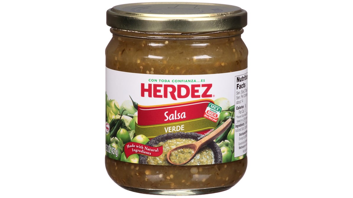 Herdez Salsa Verde Medium Large