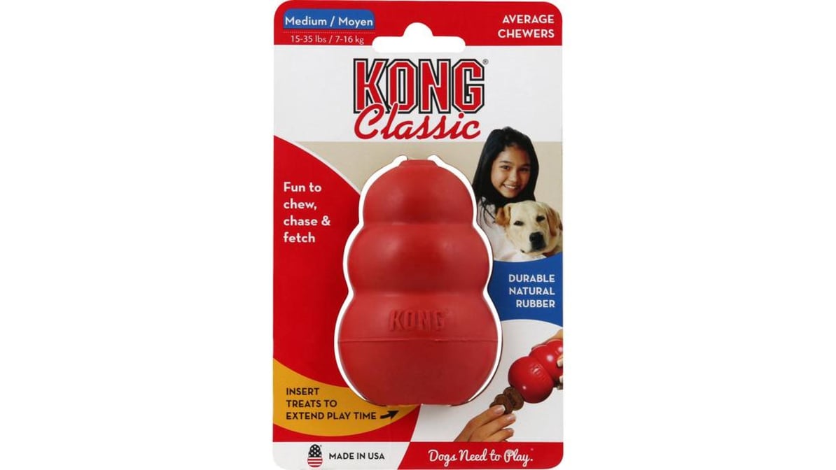 Kong Classic Medium Dog Toy | Delivery Near Me - Doordash