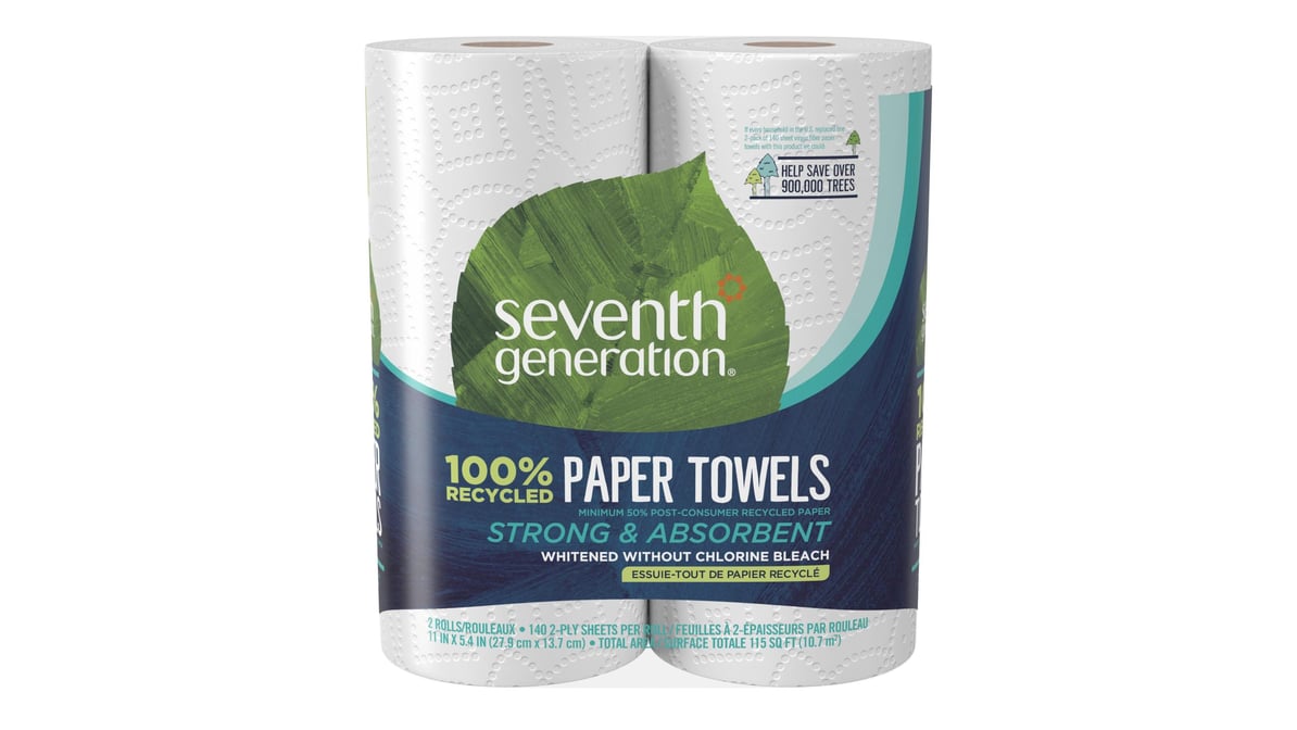 Seventh Generation Jumbo Rolls Recycled Paper Towels 