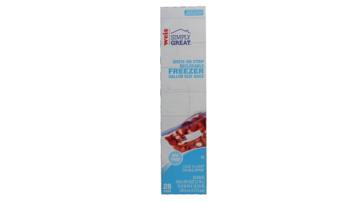 Weis Simply Great - Weis Simply Great Freezer Bag Gallon
