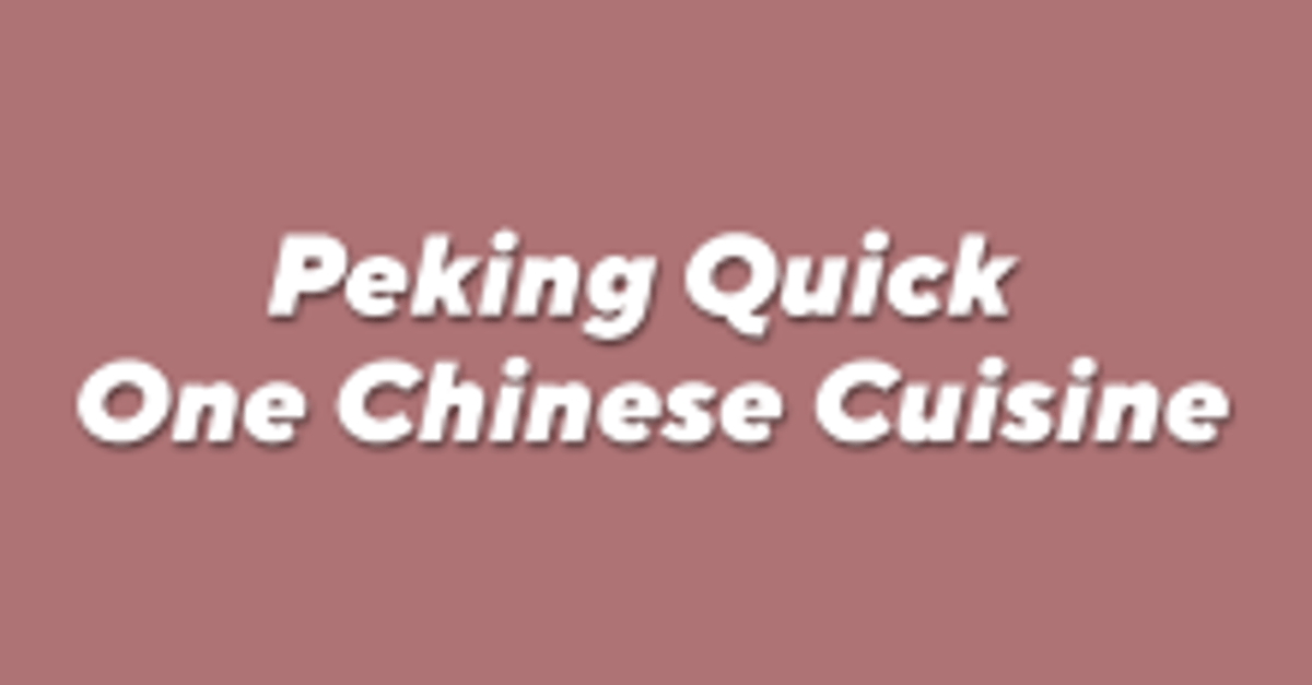 Peking Quick One