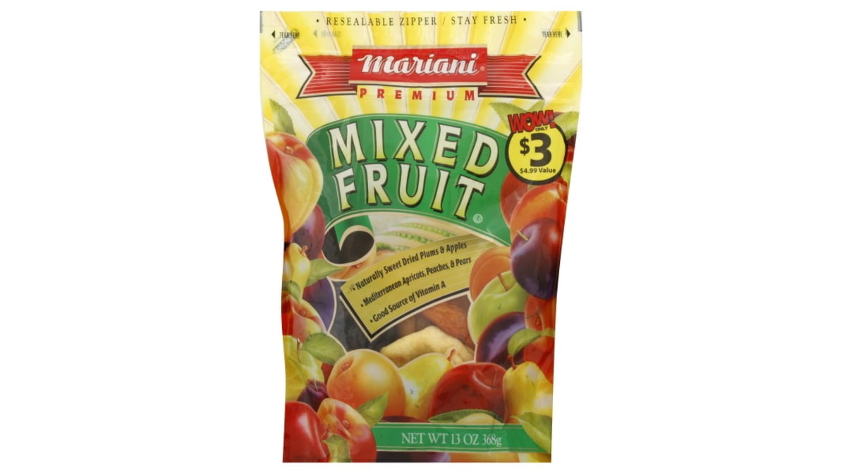 Mariani Premium Mixed Fruits (13 oz) | Delivery Near Me - Doordash