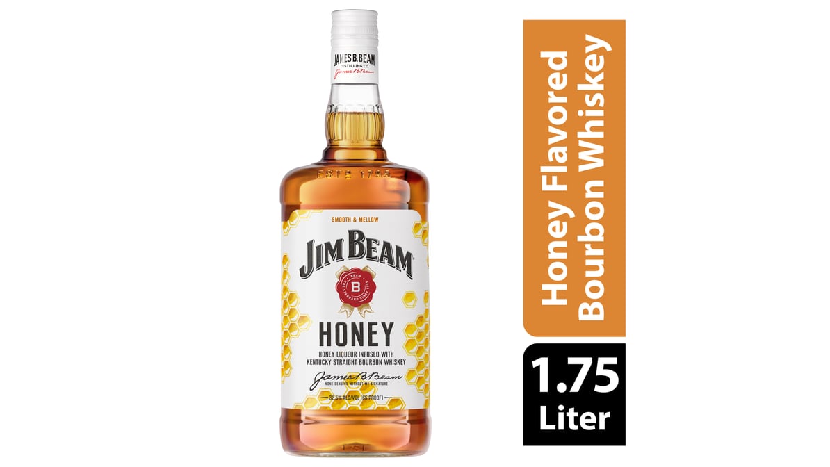 Jim Beam Honey Liqueur Infused with Kentucky Straight Bourbon Whiskey ...