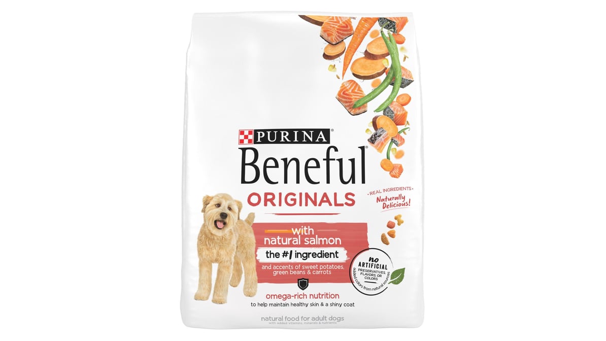 Beneful salmon 2025 dog food