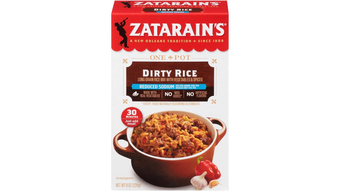 Zatarain's Mix Dirty Rice, 8 oz (Pack of 1)