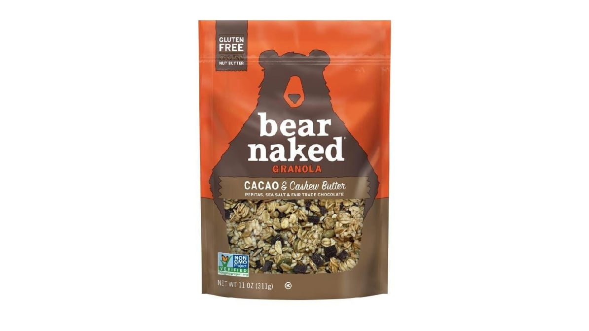 Bear Naked Cacao & Cashew Butter Granola (11 oz) | Delivery Near Me -  Doordash