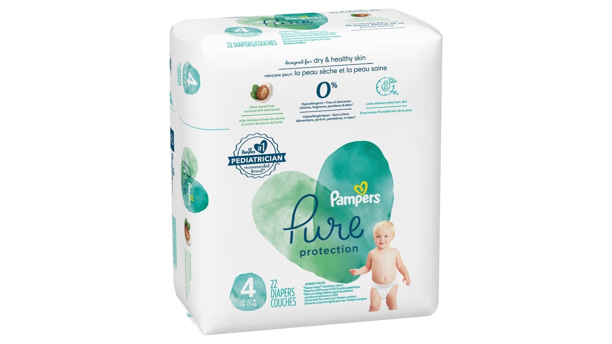 Pure Protection Size 4 Diapers