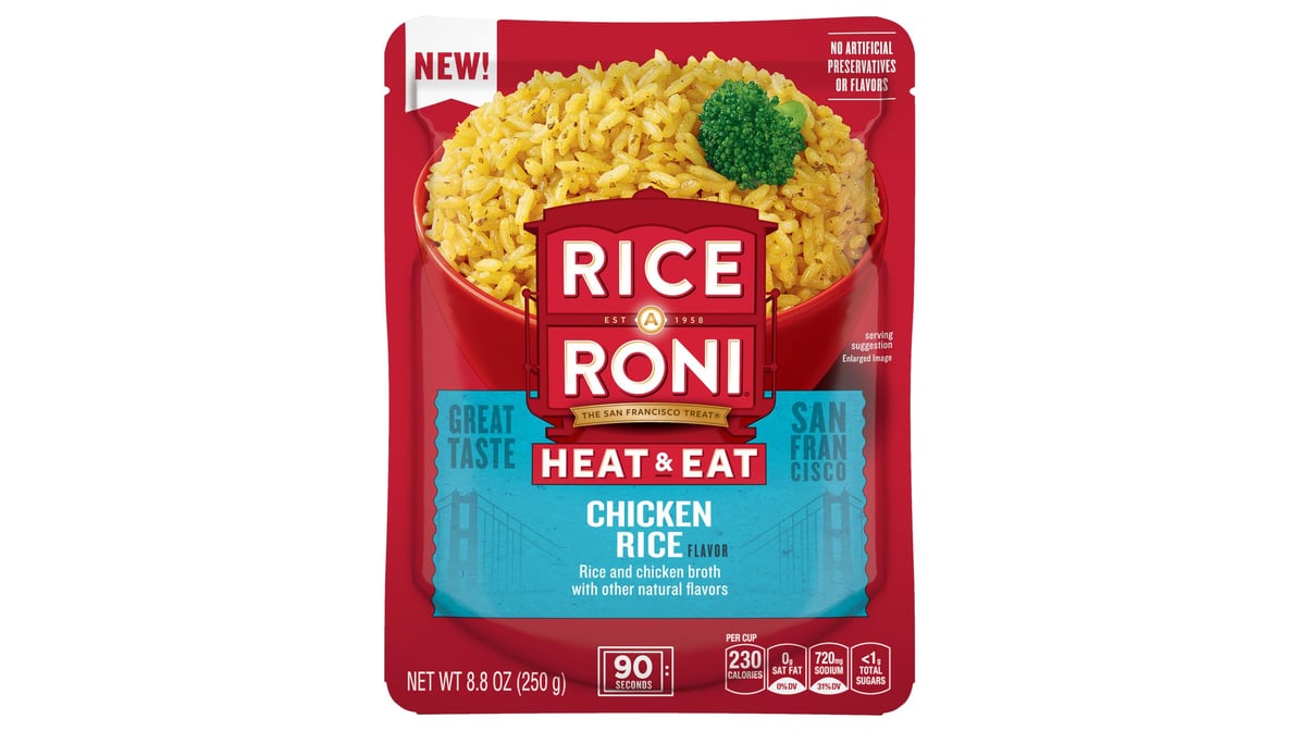 Chicken Flavor Rice Mix, Instant