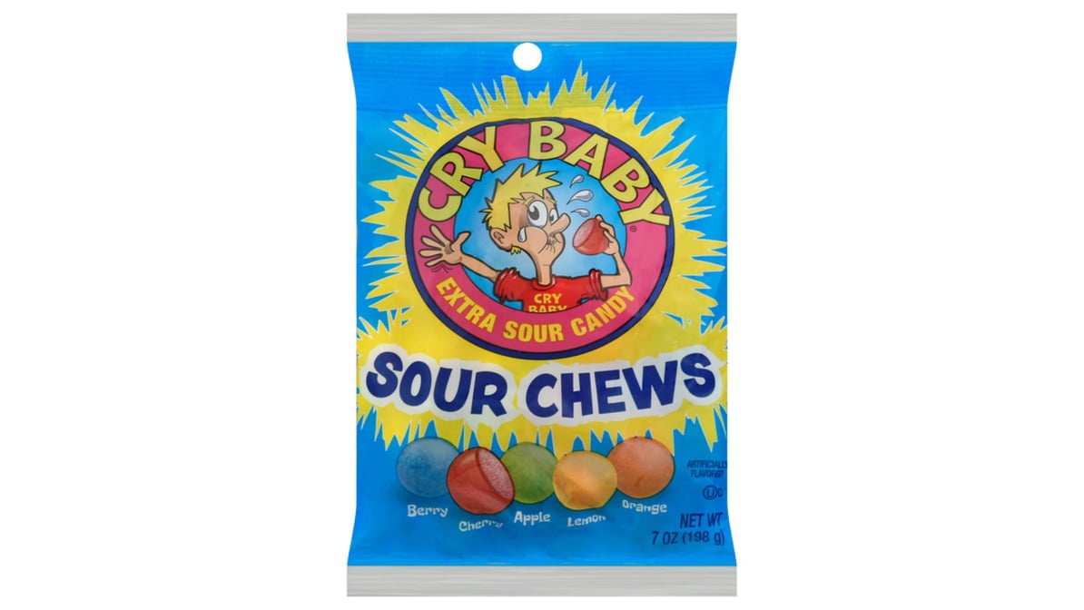 Cry Baby Extra Sour Chews (7 oz) Delivery - DoorDash