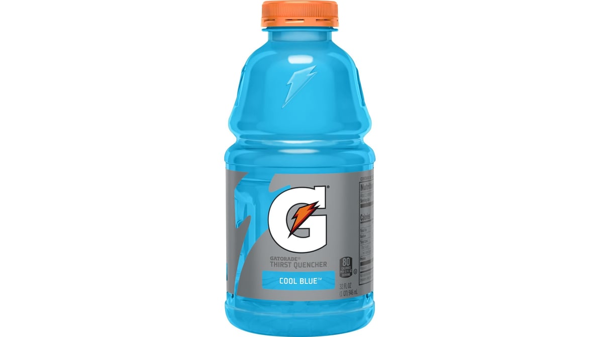 Gatorade Cool Blue Thirst Quencher Sports Drink, 32 oz Bottle