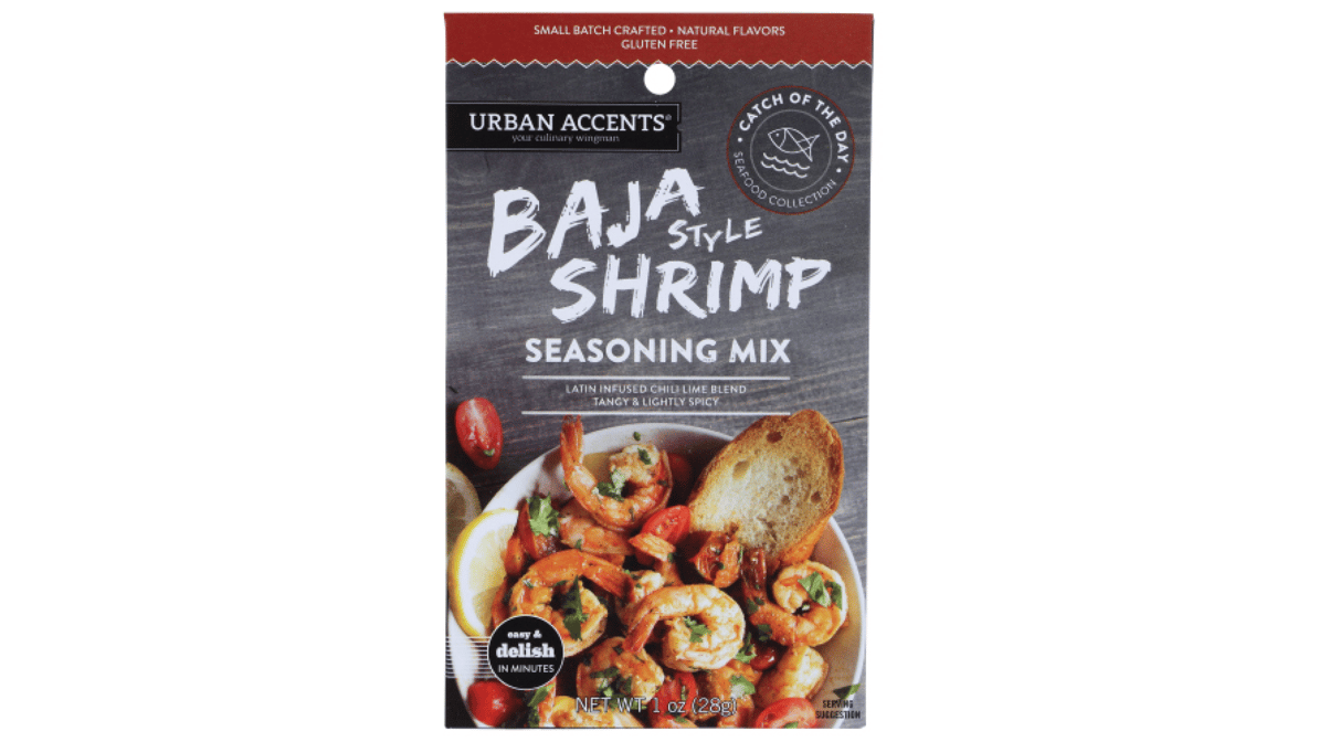 Urban Accents Seasoning Mix, Baja Style Shrimp - 1 oz