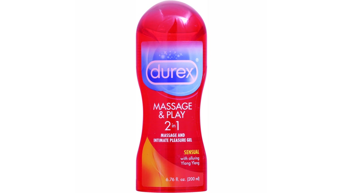 Durex Sensual 2 in 1 Massage & Play Gel Lubricant (6.76 oz) | Delivery Near  Me - Doordash