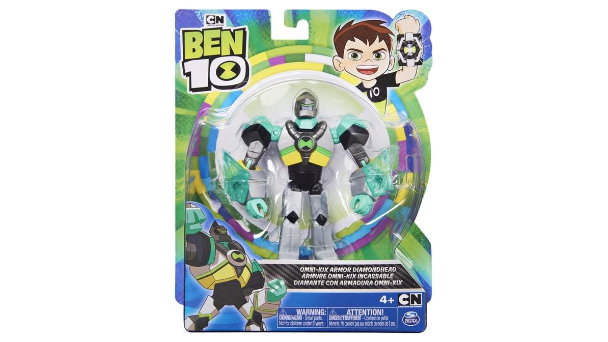 Ben 10 Omni-Kix Armor Diamondhead Action Figure | Delivery Near Me -  Doordash