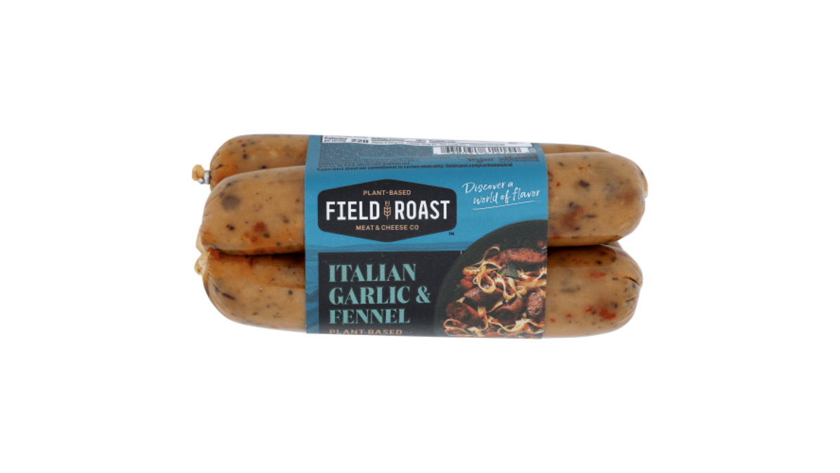 Field Roast Italian Garlic & Fennel Plant-Based Sausage, 12.95 oz