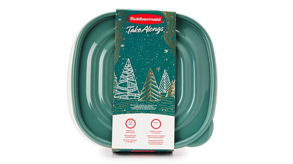TakeAlongs Blue Spruce 1 Gallon Rectangle 2-Container Storage Set