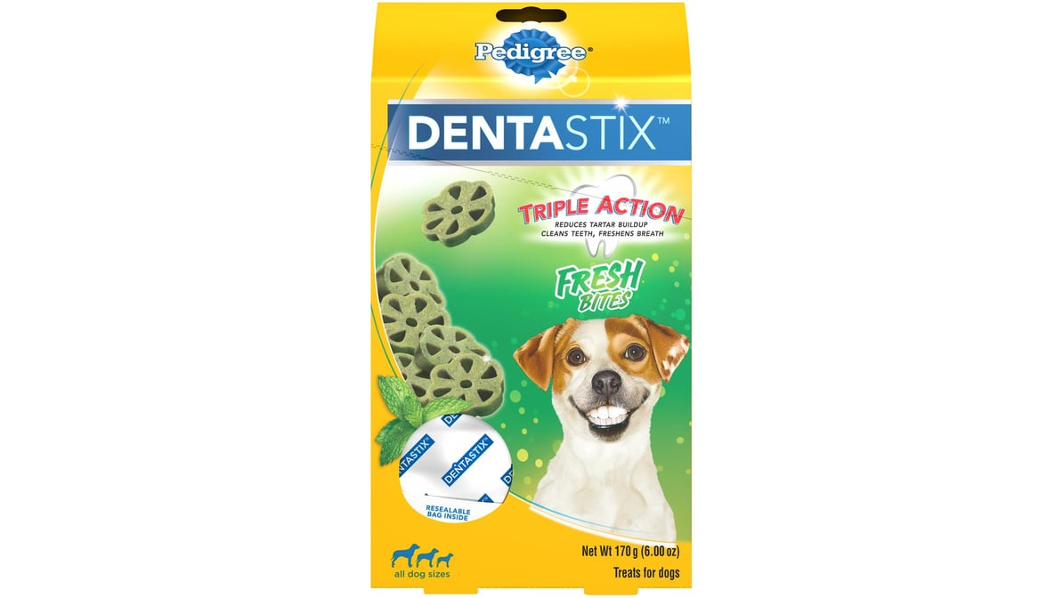 Pedigree dentastix fresh shops bites