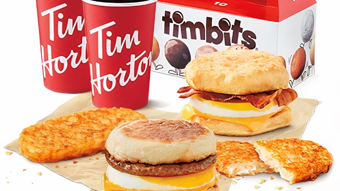 Tim Horton's Breakfast Meals - Picture of Tim Hortons, Abbotsford -  Tripadvisor