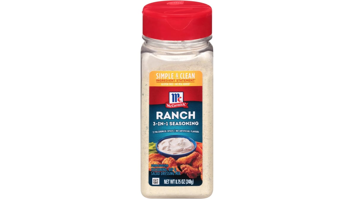 ranch SEASONING NO SALT