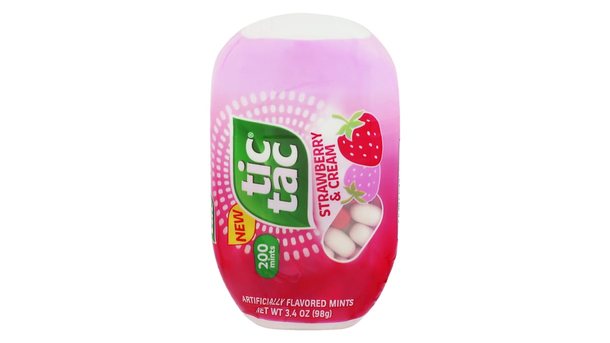 Tic Tac Strawberry & Cream Mints (200 ct) Delivery - DoorDash