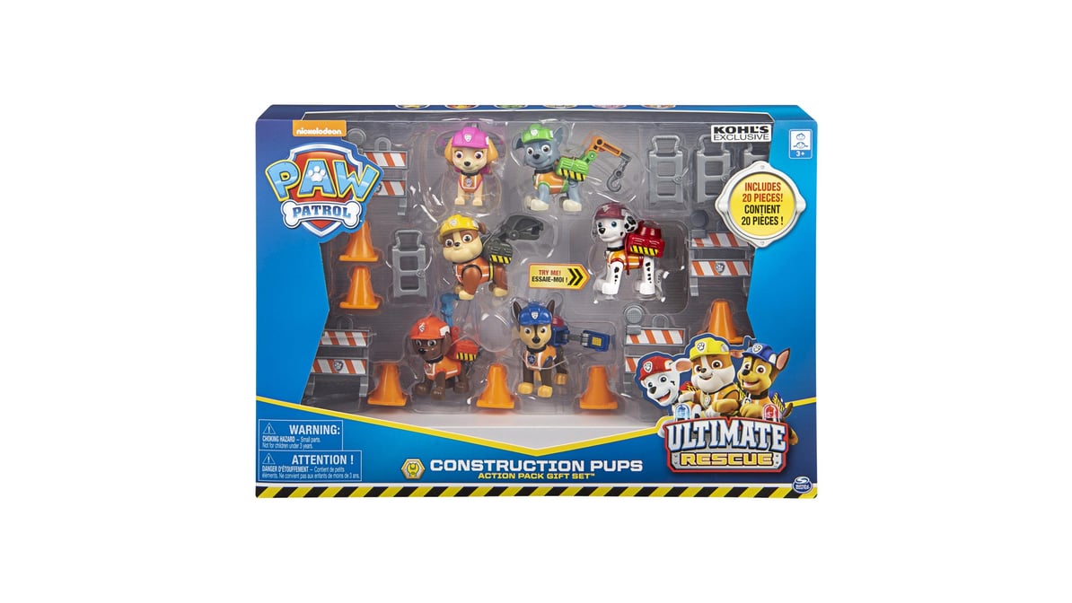 Paw patrol rescue action pups shops