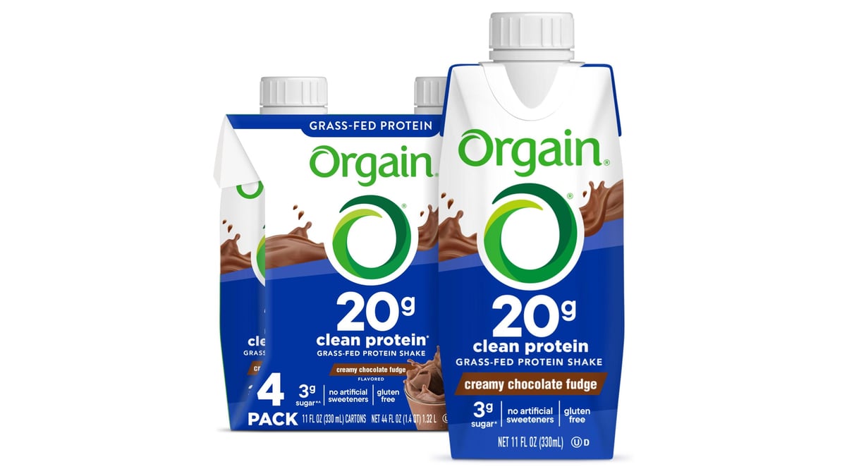 Orgain Clean Protein Vanilla Bean Protein Shake 11 fl oz, Drinks & Shakes