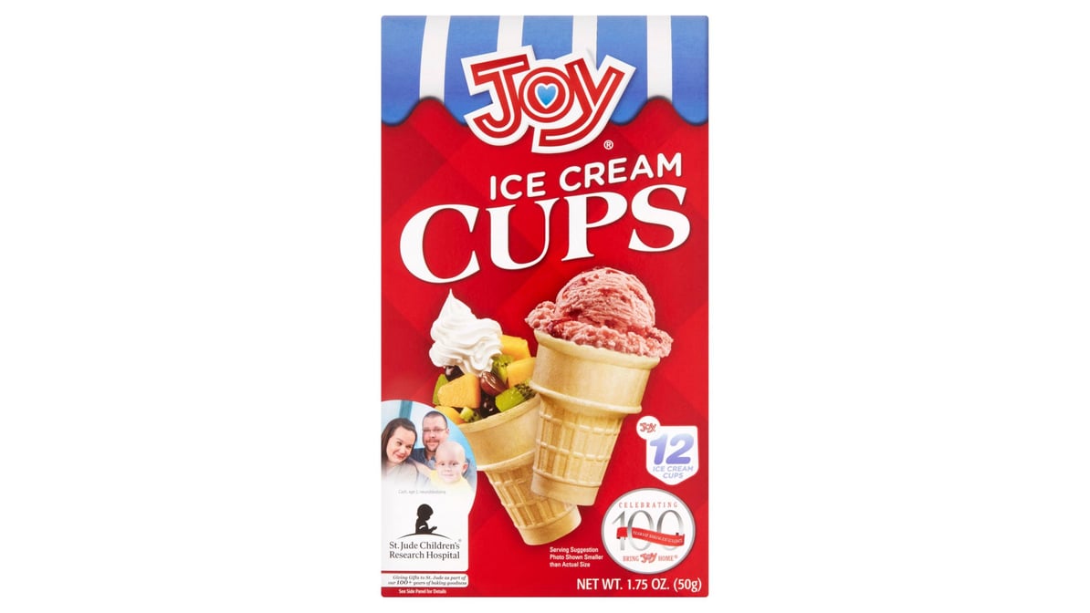 12 oz Red Ice Cream Cups