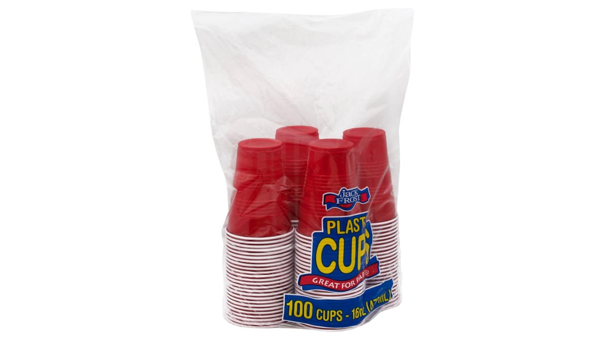 BevMo! Plastic Black Cups 50ct 18oz