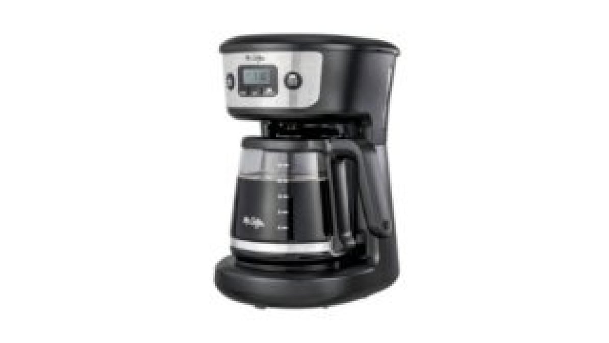 mr coffee 12 cup coffee maker with strong brew selector