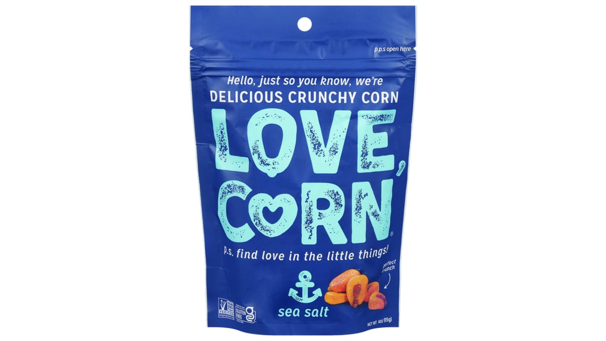 Love Corn Sea Salt | Delicious Crunchy Corn