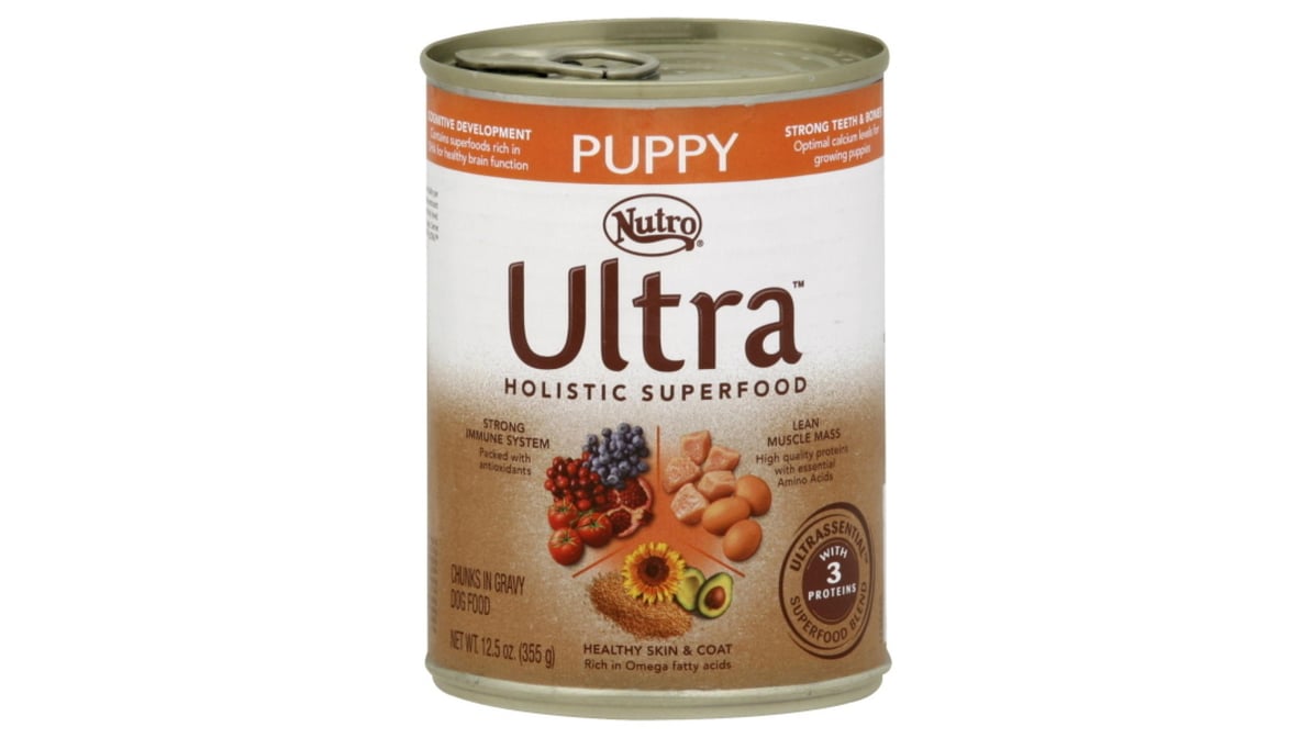 Nutro fashion canned puppy food