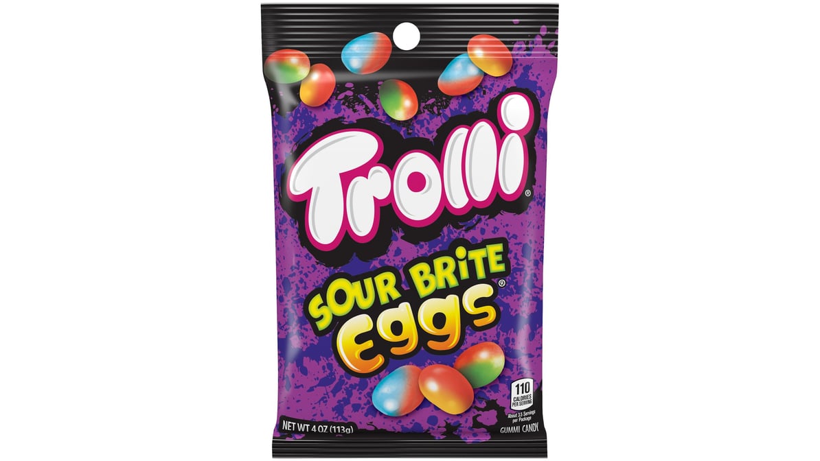 Trolli Sour Brite Eggs - 4oz